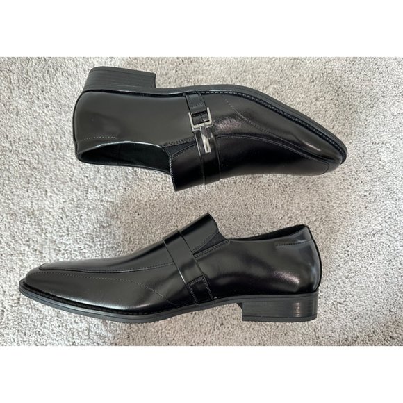 Stacy Adams Mens New Abram Moc Toe Bit Slip On Mens Loafer Shoes Size 11.5 main image 7